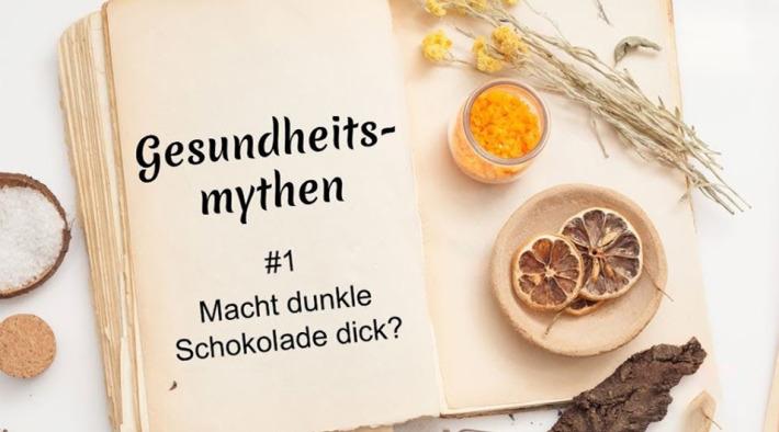 Macht dunkle Schokolade dick?