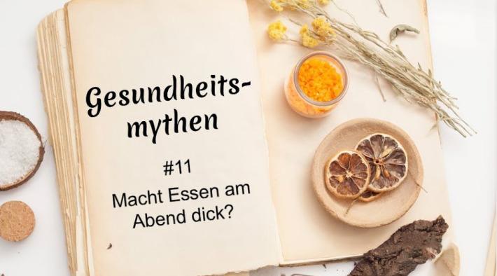 Macht Essen am Abend dick?